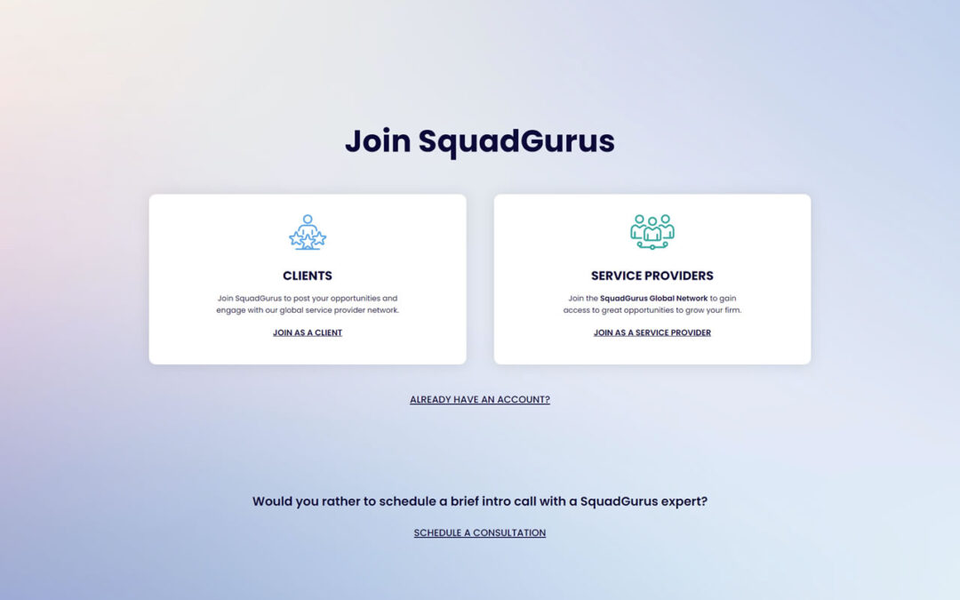 Introducing the SquadGurus Platform